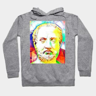 Thucydides Colourful Portrait | Thucydides Artwork 11 Hoodie